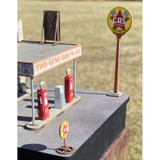 Showcase Miniatures 2359 - Gas Station Accessories
    - HO Scale Kit