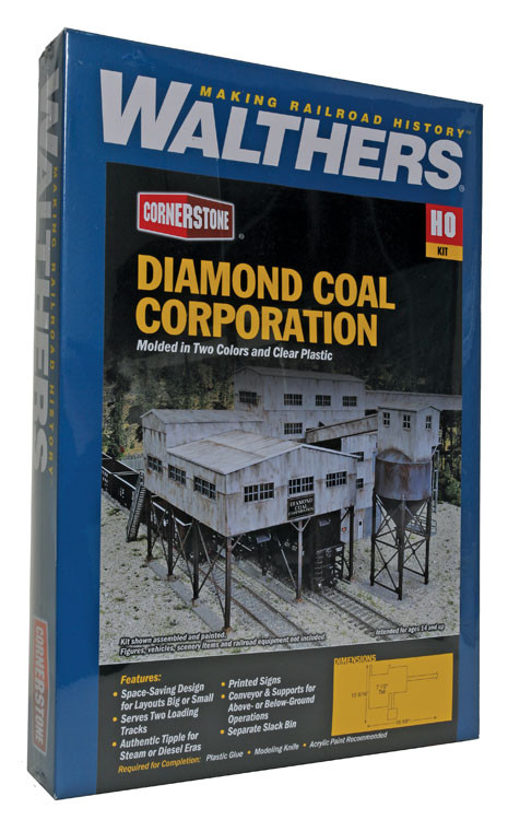 Walthers Cornerstone 9334046 Diamond Coal Corporation HO Scale Kit