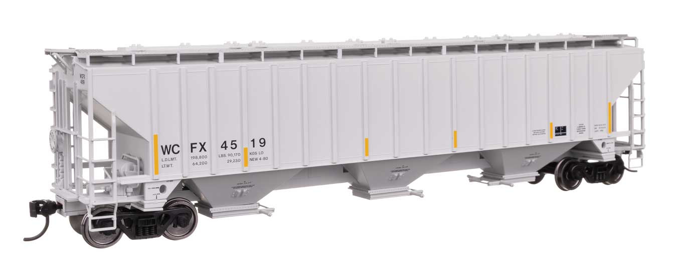 HO Scale Covered Hopper Cars | HO Scale Hopper Cars