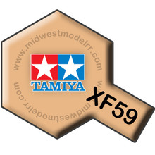thumbnail image 2 of Tamiya 81359 Acrylic Paint – XF-59 Desert Yellow Matt, 23ml Bottle – New 2 of 6