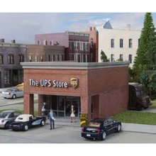 Woodland Scenics N Scale Pre-Fab Landmark Sonny's Super Service #PF5203