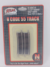 Atlas 2509 - Code 80 Track Assortment - 10 pc total - N Scale