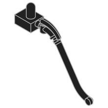 thumbnail image 2 of Details West HO Scale #166 Fuel Fillers For EMD Road Units – Metal, Pack Of 4 2 of 3