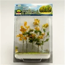 JTT HO Scale Model Railroad Trees - Woods Edge Scenery Green Trees 3-3.5" Tall 12 thumbnail image