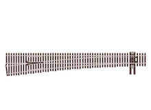 Walthers HO 948-83075 DCC-Friendly #6 Single Crossover, Left Hand