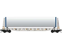 Micro-Trains Line 05444474 - 61â€™ Bulkhead Flatcar With Windmill