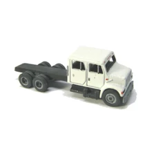 Showcase Miniatures N Scale F Type COE Truck Tractor Day Cab Kit – Unassembled, White Metal/Resin
