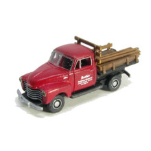thumbnail interactive-video image 1 of Walthers SceneMaster HO Scale International 7600 3-Axle Flatbed Truck – Orange, Pre-built 1 of 3