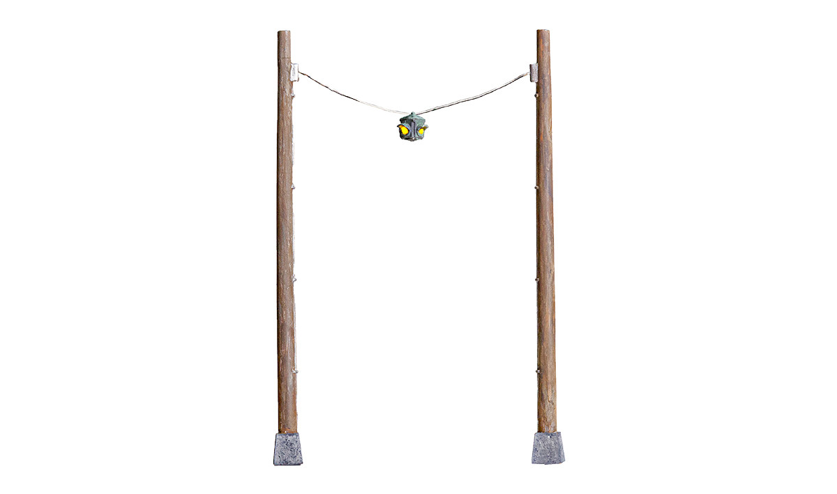 Woodland Scenics Just Plug JP5953 - Small US Flag, Wall Mount For Model Buildings