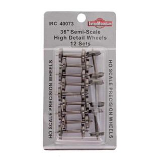 Kadee #524 HO Scale 28 Diameter Smooth Back Metal Code 110 Wheels