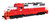 Walthers Proto 920-42738 - EMD GP9 Phase II (DCC and Sound) Western Maryland (WM) 32 Red/White/Black - HO Scale