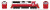 PRE-ORDER: Rapido 1078004 - EMD GP40 (DC Silent) CSX (CSXT) WM Patch 6573 - HO Scale