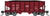 PRE-ORDER: Bluford Shops 60627 - 30'6" USRA 2-Bay Hopper St Louis - San Francisco "Frisco" (SLSF) 88749 - N Scale