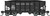 PRE-ORDER: Bluford Shops 60655 - 30'6" USRA 2-Bay Hopper Northern Pacific (NP) 70008 - N Scale