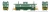 PRE-ORDER: Rapido 1101004 - Squamish Caboose Pacific Great Eastern (PGE) Two-Tone Green / Grey Map: #1861 - HO Scale