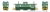 PRE-ORDER: Rapido 1101009 - Squamish Caboose British Columbia Railway (BCR) Two-Tone Green / Late Dogwood Logo: #1859 - HO Scale