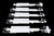 Walthers Mainline 910-5262 - 263' Five-Unit All-Purpose 48' Spine Car Atchison, Topeka and Santa Fe (ATSF) 298944 - HO Scale Walthers Mainline 910-5262 - 263' Five-Unit All-Purpose 48' Spine Car Atchison, Topeka and Santa Fe (ATSF) 298944 - HO Scale