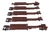 Walthers Mainline 910-5266 - 263' Five-Unit All-Purpose 48' Spine Car Conrail (CR) 790070 - HO Scale