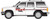 Atlas Master 60000174 - 1993 Ford® Explorers (2-Pack) Union Pacific RR Police (White/Black/Red) - N Scale Atlas Master 60000174 - 1993 Ford® Explorers (2-Pack) Union Pacific RR Police (White/Black/Red) - N Scale