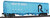 PRE-ORDER: Walthers Mainline 910-7237 - 50' 2-Bay Airslide(R) Covered Hopper Rock Island (ROCK) 8872 - HO Scale