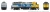 Rapido 580016 - GMD F40PH-2D (DC Silent) VIA Rail Canada (VIA) Operation Lifesaver: #6411 - N Scale
