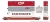 PRE-ORDER: Rapido 1132004A-527379 - 53' Husky-Stack well car + containers Canadian Pacific (CP) 527379 - HO Scale