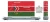 PRE-ORDER: Rapido 1132005A-5159 - 53' Husky-Stack well car + containers Ferromex (FXE) 5159 - HO Scale