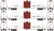 PRE-ORDER: Athearn Genesis 3338 - GATC 20K Gallon Tank Car (3) GATX 11656, 11659, 11661 'White w, Red Band' - HO Scale