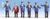 Noch 36265 - German Railway Officials pkg(6)  - N Scale