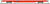 Atlas Trainman 20007979 - 68' Flat Car Department of Defense (DODX) (Red) 41154 - HO Scale