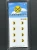 ScaleSigns N-3000-030-R - Chevron Alignment Right Signs (8)  - N Scale