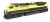 Broadway Limited 9979 -  EMD SD70ACe  Black and Yellow (DC Silent) New York, Susquehanna and Western (NYSW) 4064 - N Scale