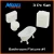 Model Scenery World N066 - Bathroom Fixture 3pc Set #2  - N Scale