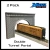 Model Scenery World N250 - Double Tunnel Portal - Stone (2pk) - Gray  - N Scale
