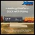Model Scenery World HO128 - Concrete Loading Platform Dock with Ramp - Gray  - HO Scale