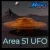 Model Scenery World HO190 - Area 51 UFO Spacecraft Copper Finish - HO Scale Model Scenery World HO190 - Area 51 UFO Spacecraft Copper Finish - HO Scale