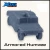 Model Scenery World HO213 - Armored Humvee Military Vehicle  - HO Scale