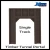 Model Scenery World HO219 - Single Tunnel Portal - Timber - Brown  - HO Scale