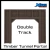 Model Scenery World HO222 - Double Tunnel Portal - Timber - Brown  - HO Scale
