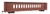 Walthers Mainline 910-50735 - 72' Centerbeam Flatcar w/Opera Windows BNSF 559083 - HO Scale