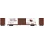 Athearn 2918 - 50' FMC 5077 Centered Double Door Box Car McCloud River (MR) 2387 - HO Scale
