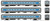 PRE-ORDER: Rapido 1084031 - Comet Car Metro North Commuter Railroad (MNCR) 1990s Scheme: Set #1 (Cab: 6111 Coaches: 6155, 6164) - HO Scale