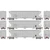 Athearn 2493 - FMC 4700 Covered Hopper, Primed For Grime 3 Pack KYLE 102365/102391/102406 - HO Scale