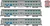 Rapido 545007 - Gallery Commuter Car Set Metra (METX) Cab: 814 Coaches: 748 770 - N Scale