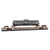 Micro-Trains by Atlas 071144941 - 89’ TOFC Flat Car Weathered  with “Wrecked” Tank Car Load Kit TTX (JTTX) 972657 - N Scale