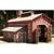 Phoenix Model Buildings 2003 - Single Stall Engine House With Doors - HO Scale Kit