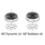 Athearn 11693 - Fans Set, 48" Late (3)  - HO Scale