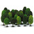 Busch 6487 - Deciduous Trees 25pc   -
