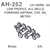 Details West AH-252 - Air Horn: K5 Low Profile, All Bells Forward - HO Scale Details West AH-252 - Air Horn: K5 Low Profile, All Bells Forward - HO Scale