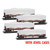 Micro-Trains Line 98302239 - 100-Ton 3-Bay Rib Side Hopper w/ Tarps (Jewel Cases) Canadian Pacific (SOO) 60839, 60853, 60867, 60899 - N Scale Micro-Trains Line 98302239 - 100-Ton 3-Bay Rib Side Hopper w/ Tarps (Jewel Cases) Canadian Pacific (SOO) 60839, 60853, 60867, 60899 - N Scale